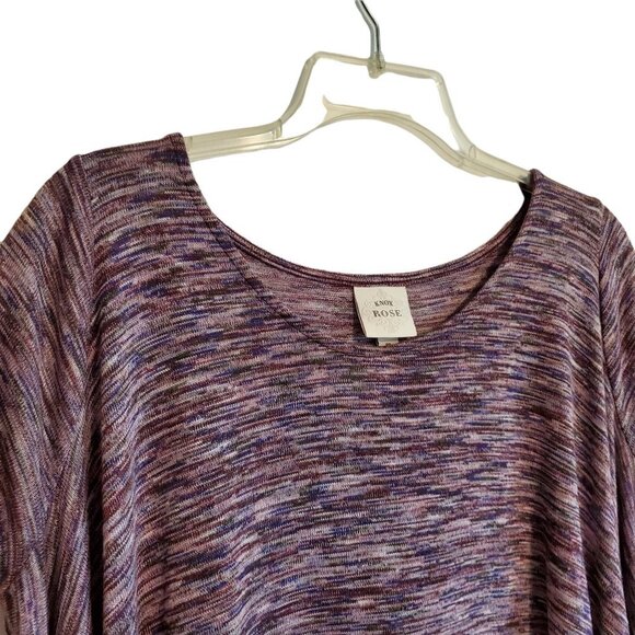 Knox Rose Short Sleeve Poncho Blouse - Picture 5 of 13